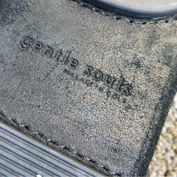 GENTLE SOULS - MATEO DRIVER PENNY LOAFER Black Suede 11.5 - Picture 14 of 15